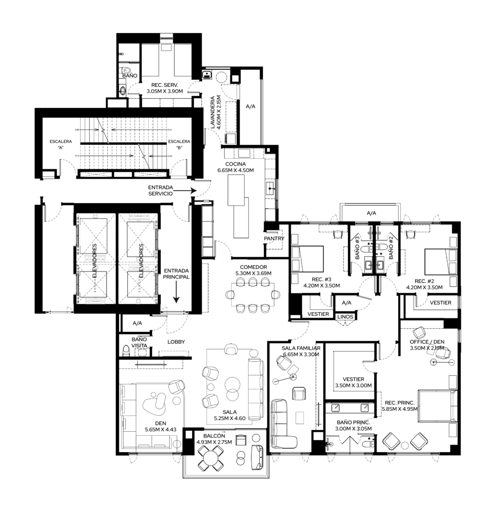Planta B - BLAU Residencia